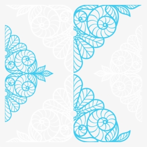 Pattern Blue White Lace Freetoedit - Circle Pattern Blue White Lace Freetoedit - Circle