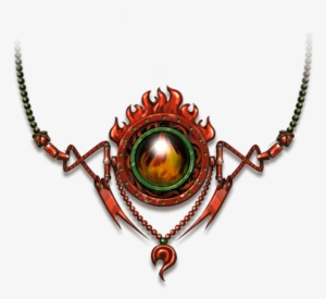 Magic Fire Ball - Necklace