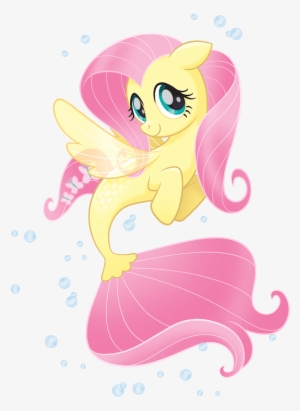 Sea Pony Fluttershy - Mlp Sea Ponies Fluttershy
