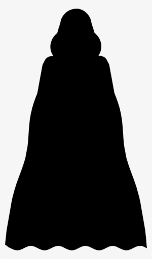 Cape Coat With Hood Png Image - Silhouette