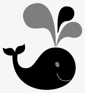 Whale Clipart Silhouette - Cute Silhouette