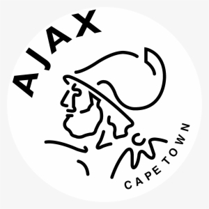 Ajax Cape Town Logo Black And White - Ajax Cape Town Logo
