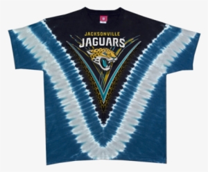 Nfl Jacksonville Jaguars V Tie Dye T Shirt By Liquid - Jacksonville Jaguars Balloon - Football