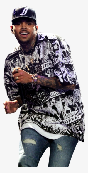 Chris Brown Png By Furyrps On Deviantart - Chris Brown In A Hat