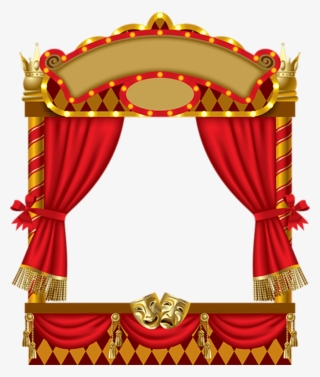 Resultado De Imagen Para Puppet Show Theatre Curtains - Puppet Theater Png