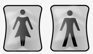 Wc, Toilets, Piktoramy Toilet, Sign, Male, Female - Ayaq Yolu