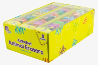 Alphabet Animal Erasers - Box