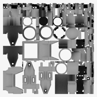 Ambient Occlusion Map Dots - Blender Ambient Occlusion Dots