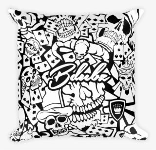 Gamblers Star Square Pillow Gamblers Star Square Pillow - Illustration