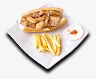 Large Chicken Sandwich - French Fries