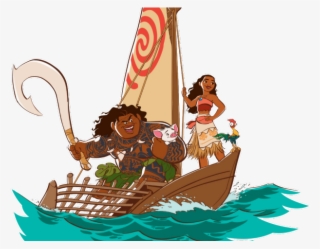 Sailboat Clipart Moana - Moana Ship