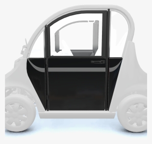 Full Door Left, Black - Model Car