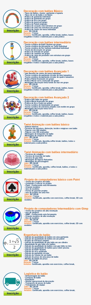 Curso De Decoração Com Balões/balloon - Circle