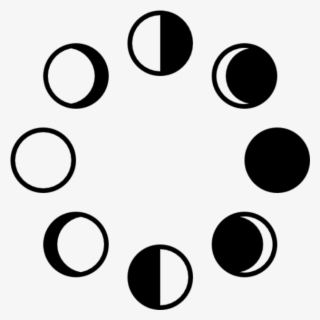 Moon Vector, Cricut Wedding, Vector Icons, Vector Free, - Moon Phase Icons Png