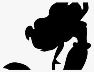 Mermaid Clipart Swimming - Ariel Little Mermaid Silhouette