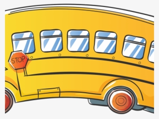 Bus Clipart Beach - School Bus * .png