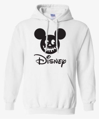 Scary Mickey Teeth Mouse Face Costume Idea For Halloween - White Rugrats Hoodie
