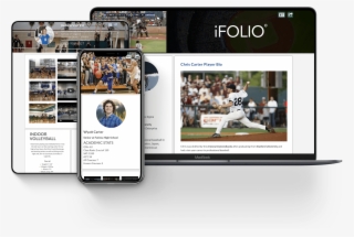 Portal Templates Baseball Team Sports Webpage Png Portal - Online Advertising