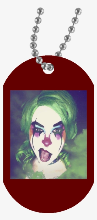 Clown White Dog Tag - Dog Tag