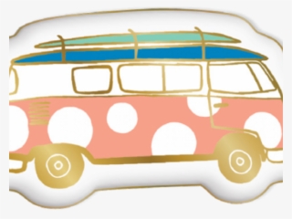 Bus Clipart Beach - Beach Bus Clip Art