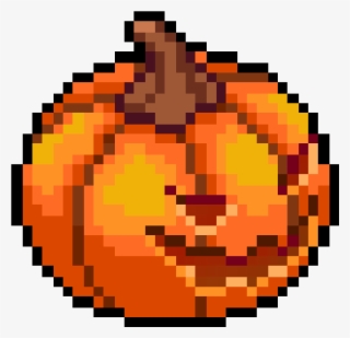 Pumpkin Head - Pixel Art Donut