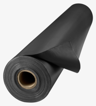 13 Oz Flame Retardant Vinyl Laminated Polyester Black - Black Vinyl Mat Roll