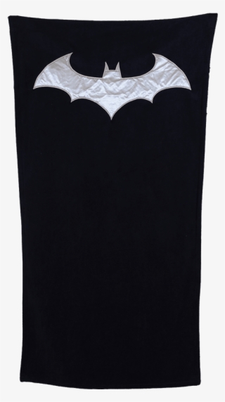 Dc Batman Robe With Cape - White Batman