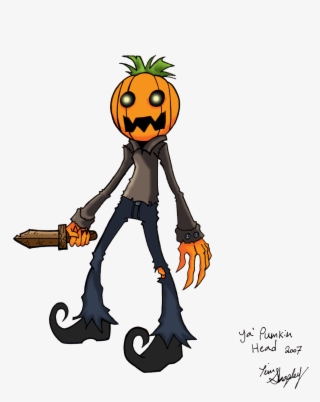 Steve The Pumpkin-head - Cartoon