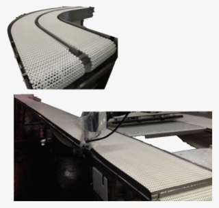 Multiparts Modular Flex Belt Conveyor - Plywood