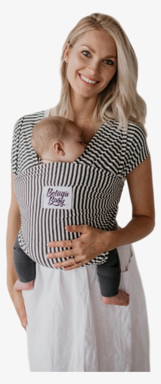 Charcoal And White Stripe - Girl