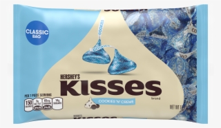 Hershey's Kisses Cookies 'n' Creme Candy Classic Bag, - Kisses Cookies N Cream