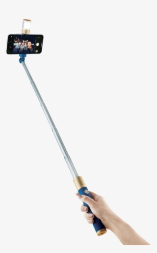 Scalable Baton Selfie Stick With Fill Light - Tool