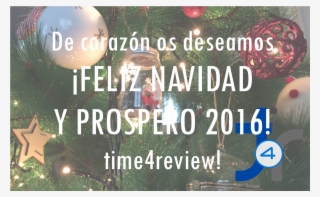 ¡feliz Navidad Y Próspero 2016 - Christmas Ornament