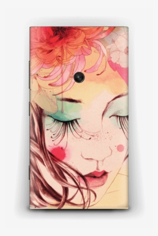 Blushing Girl Skin Nokia Lumia - Rosas Para Emilia Virginia Camacho