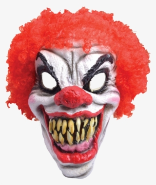 Clown Scary Horror Mask Scare Face Fright Fear Gear - Mascaras De Terror De Payasos