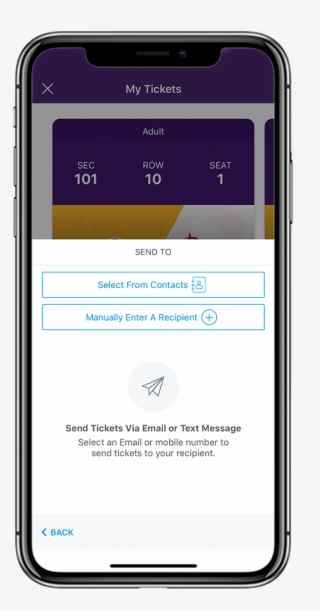 Step - Lakers App My Tickets