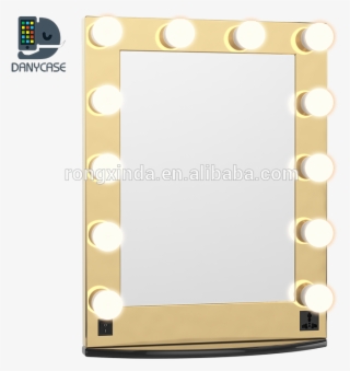 2018 Danycase New Hollywood Style Lighted Gold Rose - Picture Frame