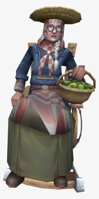 Granny Potterington - Cartoon