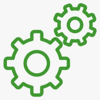 Icon-gears - Sale Management Icon Png