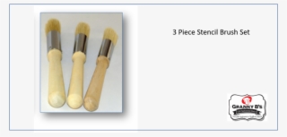 Stencil Brush Set - Metalworking Hand Tool