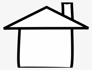 Cartoon Outline Of A House