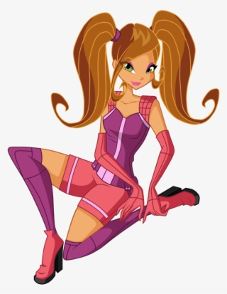 Winx Club Who Looks Best With Pigtails - Winx Club Flora Season 5 Outfits