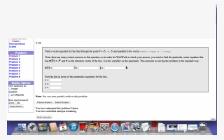 Find A Vector Equation For The Line Through The Po - Scarlet Takes A Tumble
