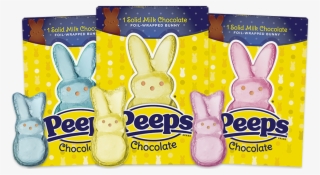 Peeps Solid Milk Chocolate Bunny - Peeps