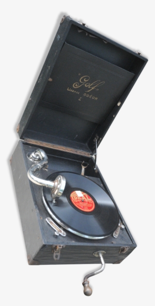 Early Nineteenth Phonograph And Its 78 Rpm - Video Game Arcade Cabinet