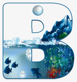 Alfabeto Mar Png - Under Water Graphics