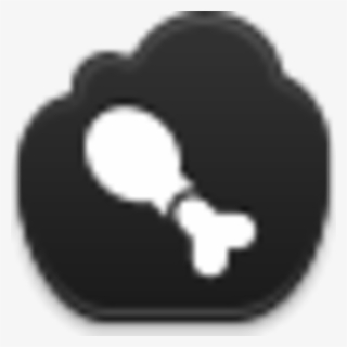 Chicken Leg Icon Image