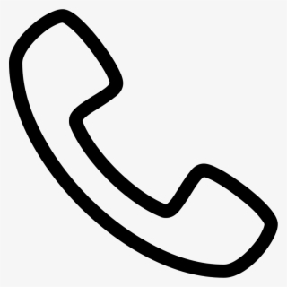 Phone Handset Svg Png Icon Free Download 427386 Black - Clip Art Phone Handset