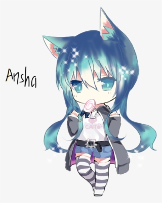 Kawaii Neko - Cartoon