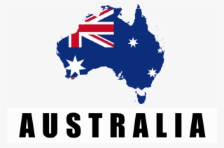 A Menudo Se Piensa Sólo En Las Playas Vírgenes, Pero - Australia With Australian Flag